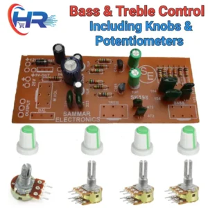Bass Tone Treble Stereo Kit Volume Control