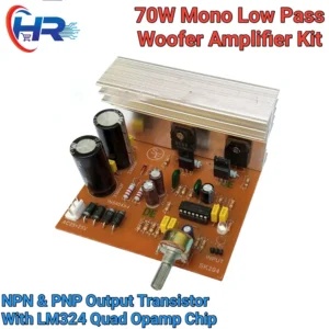 70W Mono Low Pass Woofer Amplifier Board only Bass Output Kit