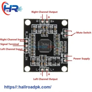 PAM8610 15W + 15W Two Channel Stereo Class D Amplifier Board