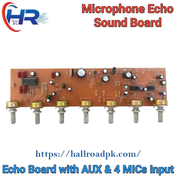 PT2399 Echo board Audio Microphone Preamplifier Reverberation Echo sound